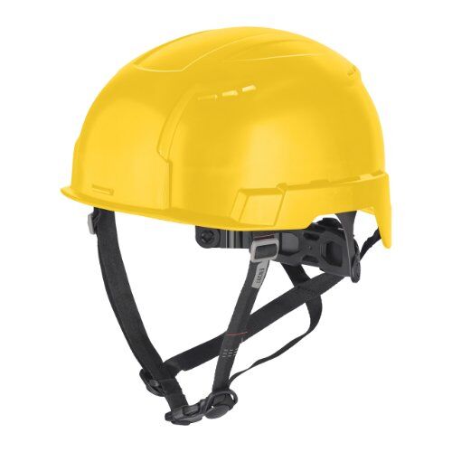  Kopfschutz Milwaukee BOLT200 Industriekletterhelm gelb belüftet 12464859