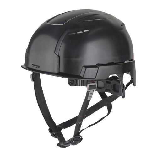  Kopfschutz Milwaukee BOLT200 Industriekletterhelm schwarz belüftet 12464875