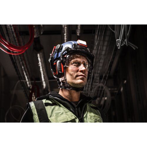  Kopfschutz Milwaukee BOLT200 Industriekletterhelm rot unbelüftet 12464881