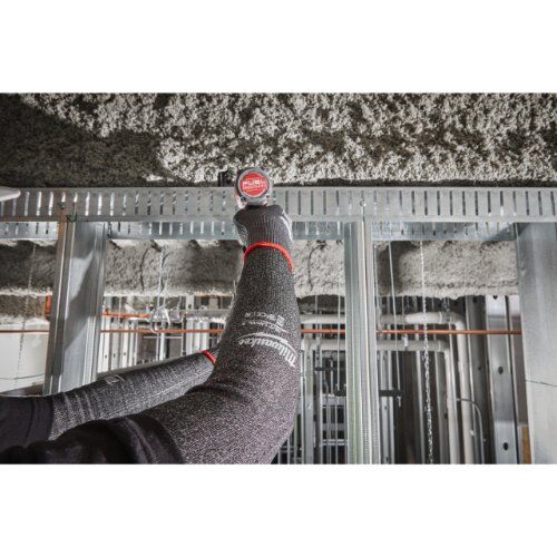 Persönliche Schutzausrüstung Arbeitshandschuhe Milwaukee Arm-Schnittschutz Klasse E, 40 cm, grau 12464773
