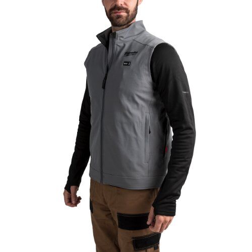  Thermo-Jacken und Pullover Milwaukee 12 V Akku-Heiz-Weste Herren grau Gr. 2XL grau 12464623