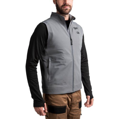  Thermo-Jacken und Pullover Milwaukee 12 V Akku-Heiz-Weste Herren grau Gr. 2XL grau 12464623