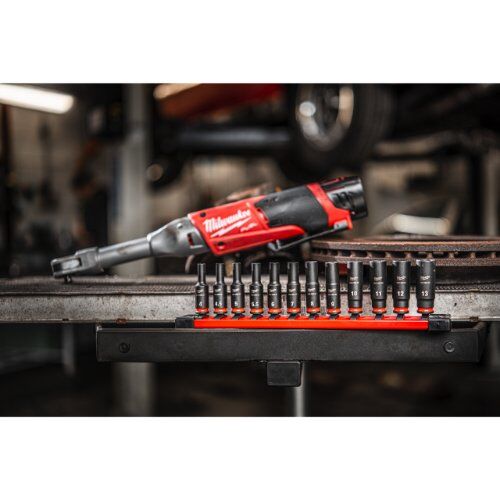  1/4" Schlagnüsse Milwaukee Schlagnuss-Set 1/4"lang (12-tlg.) SHOCKWAVE 12465170