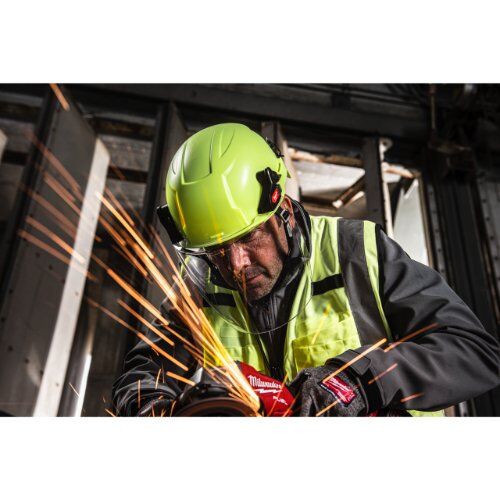  Kopfschutz Milwaukee BOLT200 Industriekletterhelm blau belüftet 12464885