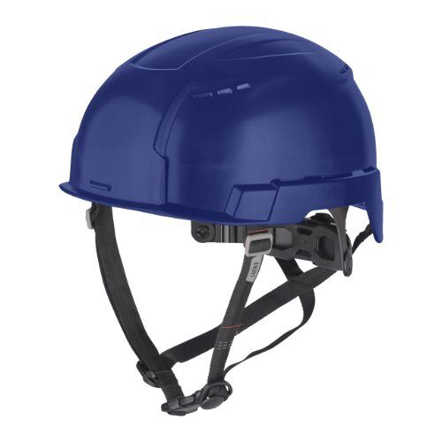 Kopfschutz Milwaukee BOLT200 Industriekletterhelm blau belüftet 12464885