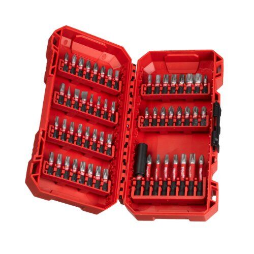  Shockwave schlagfeste Bits Sets Milwaukee SHOCKWAVE Bit-Set Schrauben (56-tlg.) 12465059