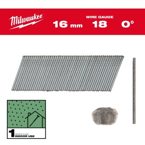  Nägel und Klammern Milwaukee Stauchkopf-Nägel 18G 16 mm SC1 (10.000) 12464958