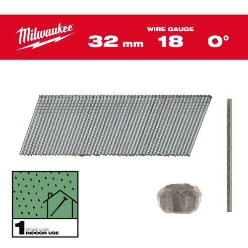 Nägel und Klammern Milwaukee Stauchkopf-Nägel 18G 32 mm SC1 (5.000) 12464987