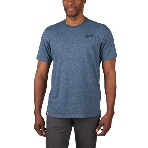  Funktions-T-Shirts Milwaukee Hybrid-T-Shirt HTSSBLU-M blau 12464682