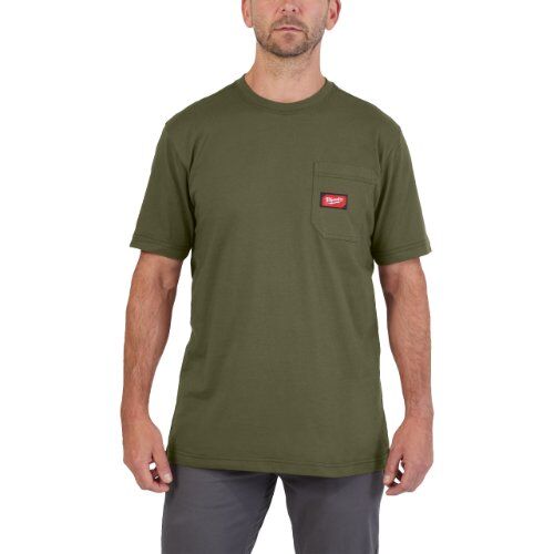  Funktions-T-Shirts Milwaukee Arbeits-T-Shirt WTSSGN-L grün 12464729