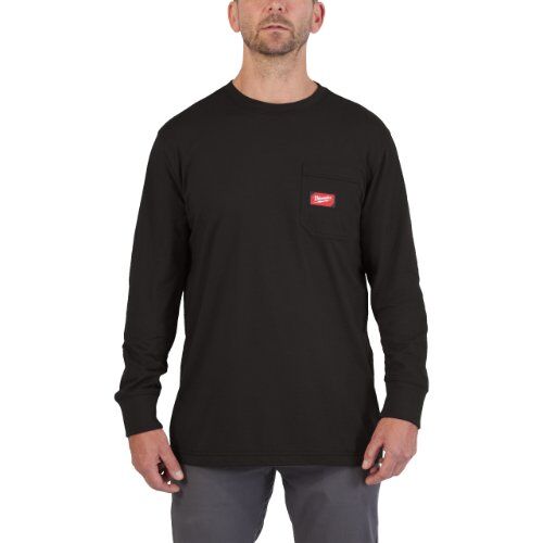  Funktions-T-Shirts Milwaukee Arbeits-Shirt WTLSBL-XXL lang schwarz 12464697