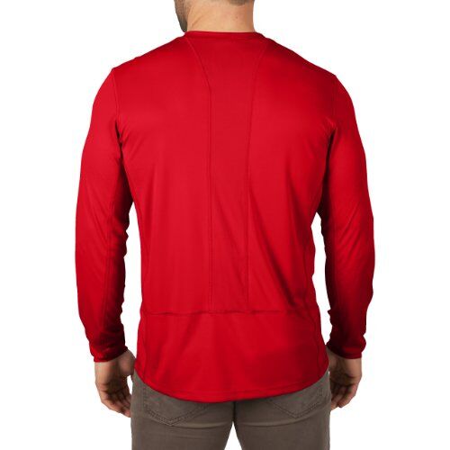  Funktions-T-Shirts Milwaukee Funktions-Shirt WWLSRD-L lang rot 12464749
