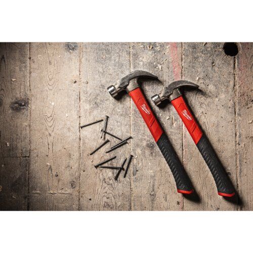  Hämmer und Nageleisen Milwaukee Klauenhammer Fiberglas 450 g 12464433