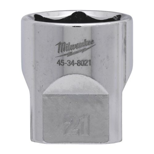  Ratschen- und Steckschlüssel-Sets Milwaukee 3/8" Steckschlüsseleinsatz metrisch, 21 mm 12464355