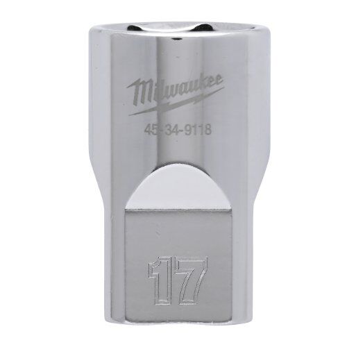  Ratschen- und Steckschlüssel-Sets Milwaukee Steckschlüsseleinsatz 1/2" metrisch, 17 mm 12464358