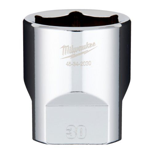 Ratschen- und Steckschlüssel-Sets Milwaukee Steckschlüsseleinsatz 1/2" metrisch, 30 mm 12464343