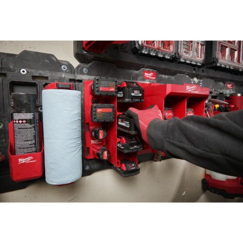  Werkstatt-Aufbewahrung Milwaukee PACKOUT M18 Akkuhalter 12464565