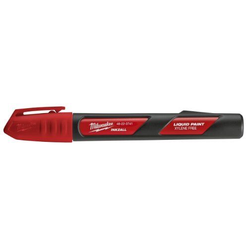  Messen und Markieren Markieren Milwaukee Lackmarker INKZALL, rot permanent 12464485