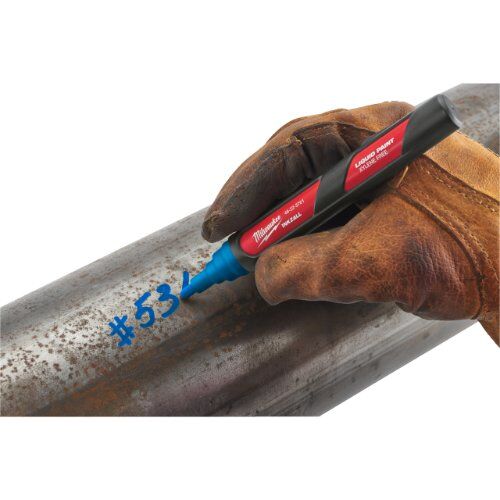  Messen und Markieren Markieren Milwaukee Lackmarker INKZALL, blau permanent 12464486