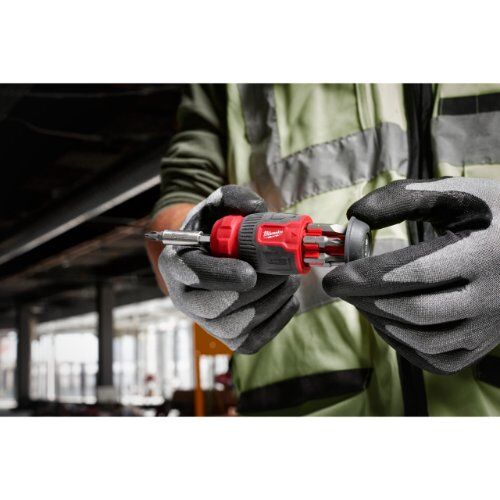  Steckschlüssel und Schraubendreher Schraubendreher Milwaukee Schraubendreher Stubby 14-in-1 12464501