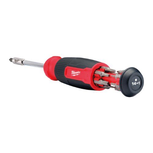  Steckschlüssel und Schraubendreher Schraubendreher Milwaukee Schraubendreher Stubby 14-in-1 Torx 12464504