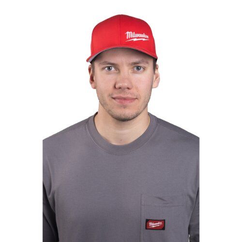  Kopfbedeckung und Mundschutz Milwaukee Baseball Kappe BCSRD-L/XL rot 12464610