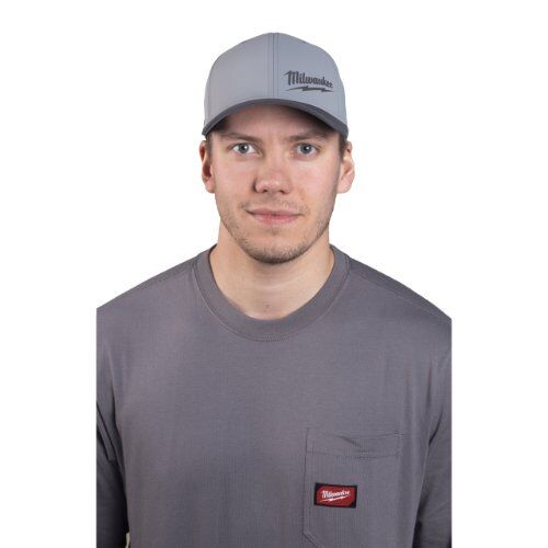  Kopfbedeckung und Mundschutz Milwaukee Baseball Kappe BCPDGR-S/M Perf dunkelgrau 12464604