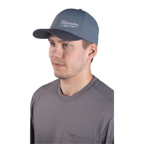  Kopfbedeckung und Mundschutz Milwaukee Basebal Kappe BCPBLU-S/M Perf blau 12464606