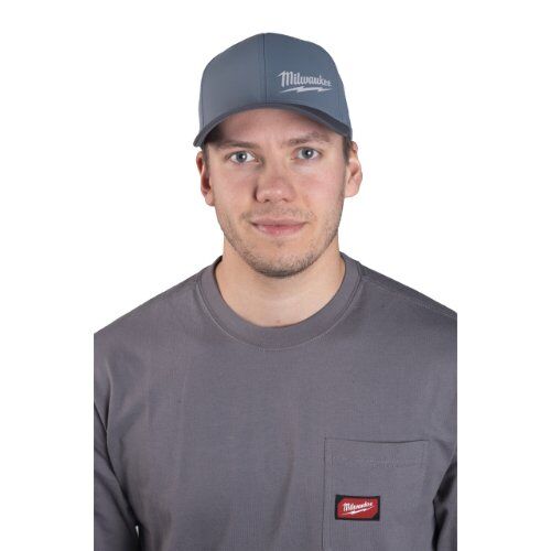  Kopfbedeckung und Mundschutz Milwaukee Basebal Kappe BCPBLU-L/XL Perf blau 12464603