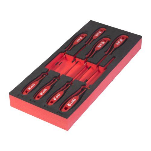  Schaumstoffeinsätze Milwaukee Tri-Lobe VDE Schraubendreher Einlage 8-tlg. 12464587