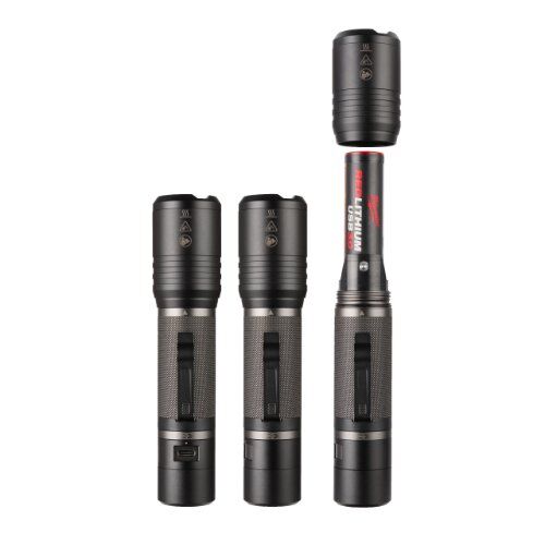  Stirn- und Taschenlampen Milwaukee USB-Akku-Taschenlampe 2.000 Lumen (L4 FL2000-301) 12464534