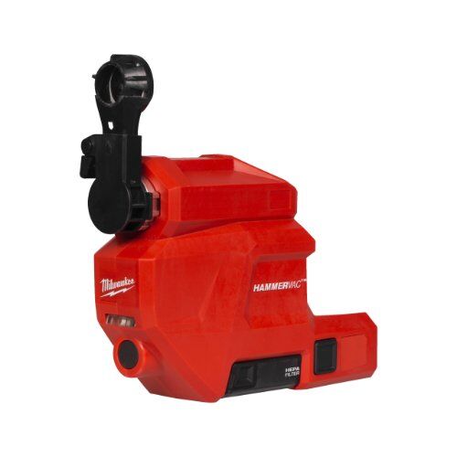  Staubabsaugungen Milwaukee Akku-Absaugvorrichtung M18FCDDEXL-0, für 26 mm SDS-plus-Hämmer mit Autopulse 12463501