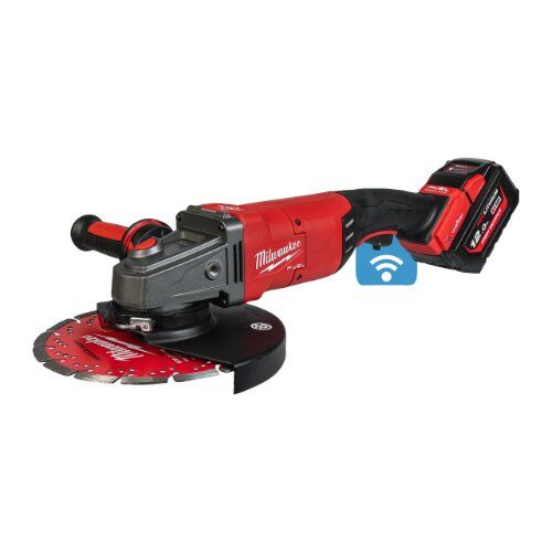  Schleifen und Polieren Schleifer 230 mm Milwaukee Akku-Winkelschleifer M18ONEFLAG230XPDB-122C, incl. 2 Akkus, Ladegerät, Transportkoffer 12463538