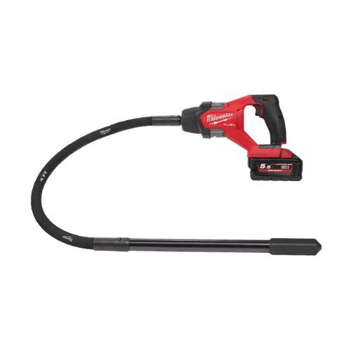  Betonverdichter Milwaukee Akku-Betonrüttler M18FCVN12-551, incl. 1 Akku, Schnellladegerät 12463380