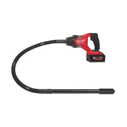  Betonverdichter Milwaukee Akku-Betonrüttler M18FCVN12-551, incl. 1 Akku, Schnellladegerät 12463380