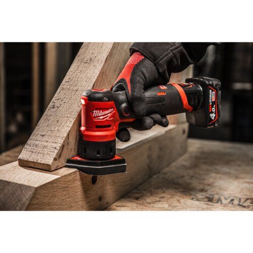  Akkugeräte Exzenterschleifer Milwaukee Akku-Punktschleifer M12FDSS-422X, incl. 2 Akkus, Ladegerät, HD Box 12463573