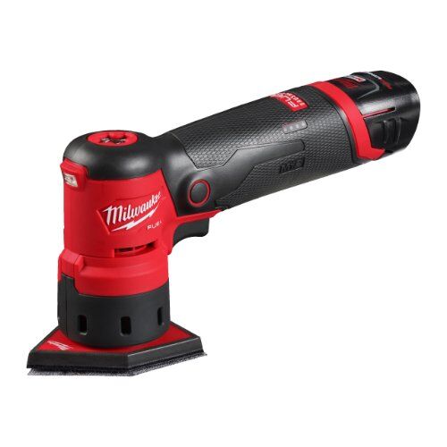  Akkugeräte Exzenterschleifer Milwaukee Akku-Punktschleifer M12FDSS-422X, incl. 2 Akkus, Ladegerät, HD Box 12463573