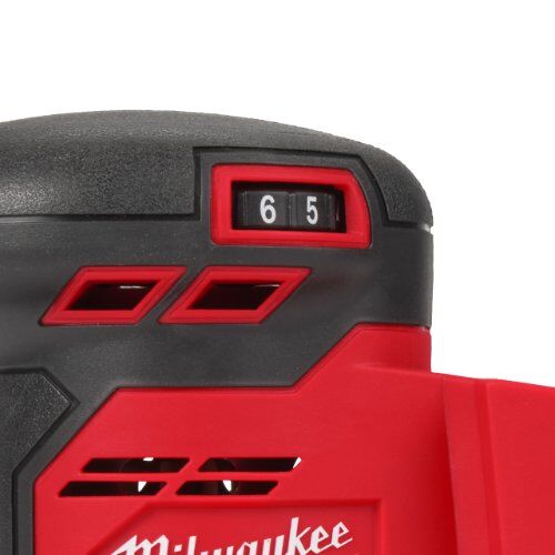  Akkugeräte Exzenterschleifer Milwaukee Akku-Schwingschleifer M18BQSS-502B, incl. 2 Akkus, Ladegerät, Werkzeugtasche 12463571