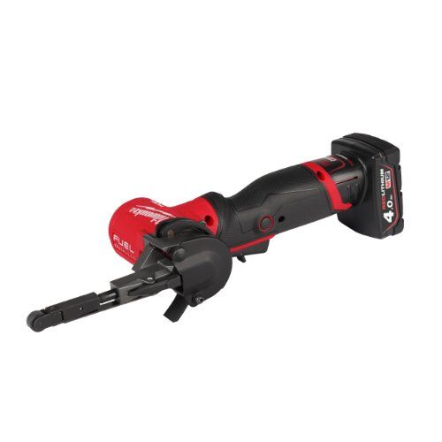  Akkugeräte Exzenterschleifer Milwaukee Akku-Bandfeile M12 FBFL10-402B 12463575