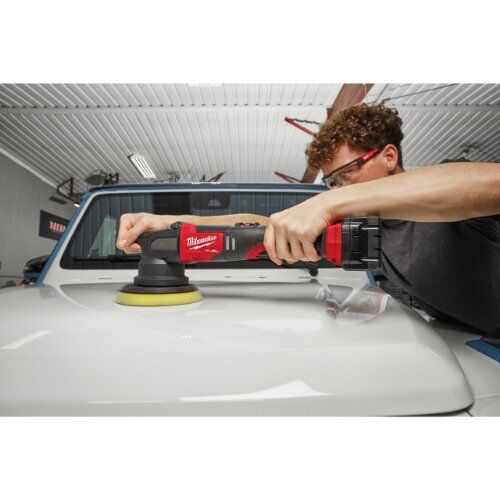  Schleifen und Polieren Polierer Milwaukee Akku-Exzenter Polierer M18 FROP15-502X KIT, incl. 2x Akku 5 Ah, Schnellladegerät, HD Box 12463543