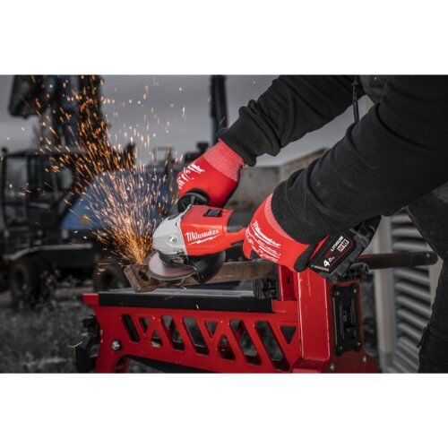  Schleifer 125 mm Milwaukee Akku-Winkelschleifer M18BLSAG125X-0XD-Box 12463536