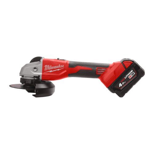  Schleifer 125 mm Milwaukee Akku-Winkelschleifer M18BLSAG125X-402X, incl. 2 x Akku, Ladegerät, HD-Box 12463531