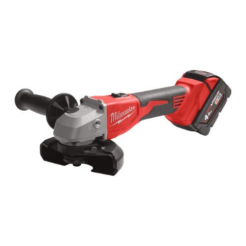  Schleifer 125 mm Milwaukee Akku-Winkelschleifer M18BLSAG125X-402X, incl. 2 x Akku, Ladegerät, HD-Box 12463531