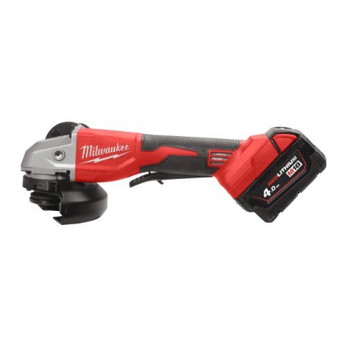  Schleifer 125 mm Milwaukee Akku-Winkelschleifer M18BLSAG125XPD-402X, mit Paddelschalter 125 mm, mit 2 x Akku, Ladegerät, HD-Box 12463530