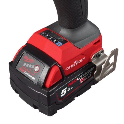  Befestigen Schlagschrauber Milwaukee Akku-Schlagschrauber M18 ONE-KEY 1/4", incl. 2x Akku, Schnellladegerät, HD Box 12463506