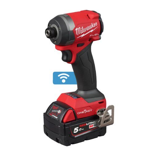  Befestigen Schlagschrauber Milwaukee Akku-Schlagschrauber M18 ONE-KEY 1/4", incl. 2x Akku, Schnellladegerät, HD Box 12463506