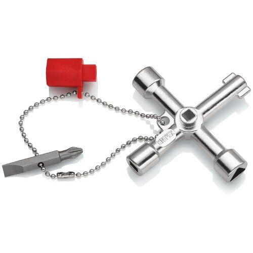  Schaltschrank-Schlüssel für gängige Schränke und Absperrsysteme KNIPEX 00 11 03 Schaltschrank-Schlüssel für gängige Schränke und Absperrsysteme 76 mm 12380307