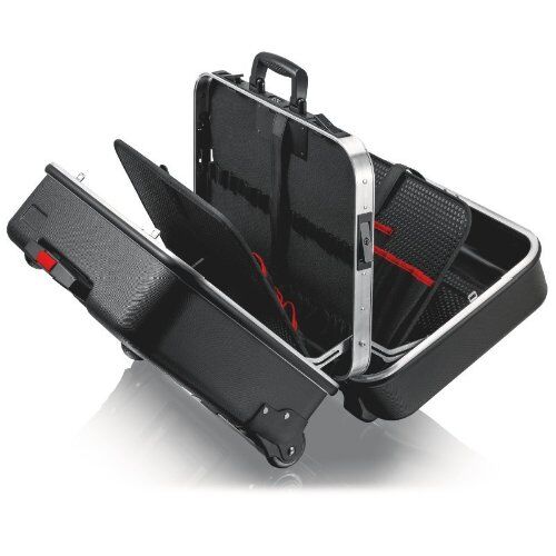 Werkzeugkoffer "BIG Twin Move" Elektro mit integrierten Rollen und Teleskopbügel leer KNIPEX 00 21 41 LE Werkzeugkoffer "BIG Twin-Move" leer 12381735