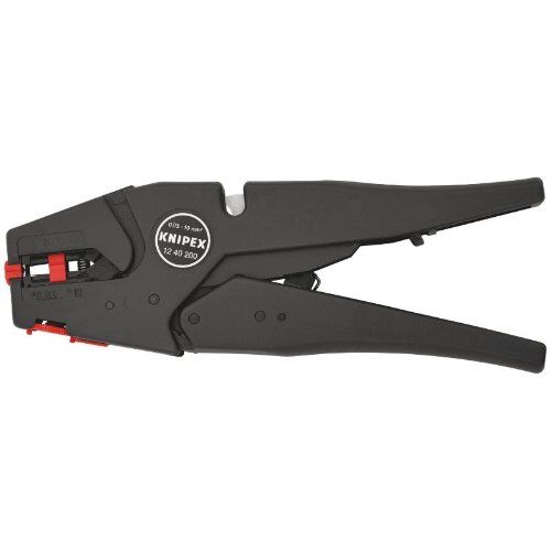 Selbsteinstellende Abisolierzangen KNIPEX 12 40 200 Selbsteinstellende Abisolierzange  200 mm 12380392