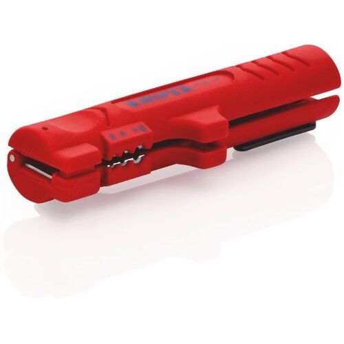 Abmantelungswerkzeug für Flach- und Rundkabel KNIPEX 16 64 125 SB Abmantelungswerkzeug für Flach- und Rundkabel  125 mm 12380380